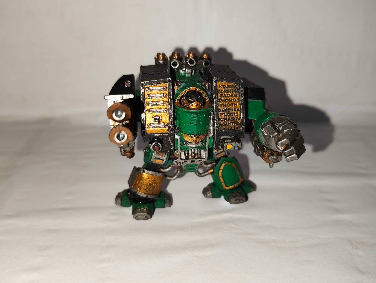 Warhammer Second hand - Assembled: Space Marines: Dreadnaught no base