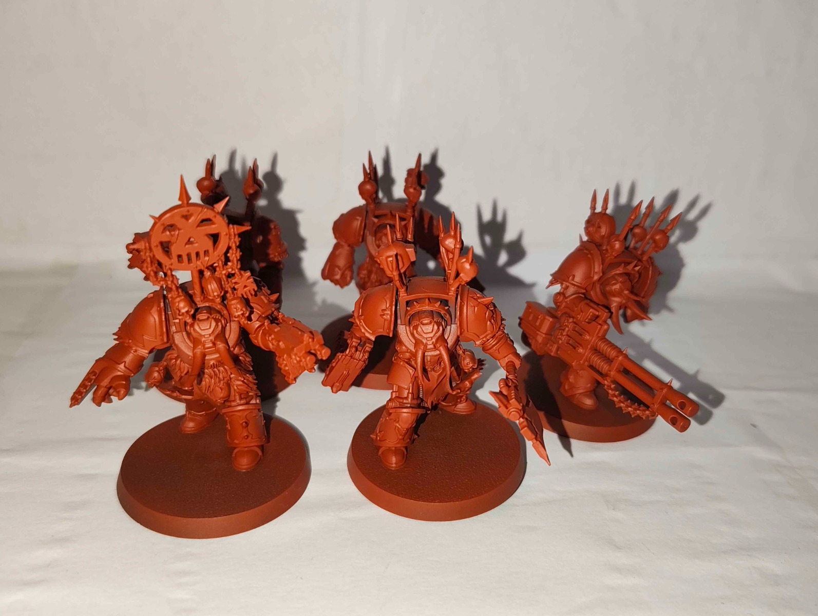 Warhammer Second hand - Assembled: Choas Space Marines: Terminators