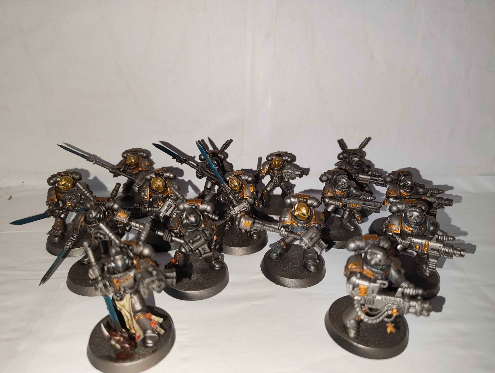 Warhammer Second hand - Assembled: Grey knights - 15 Grey Knights 