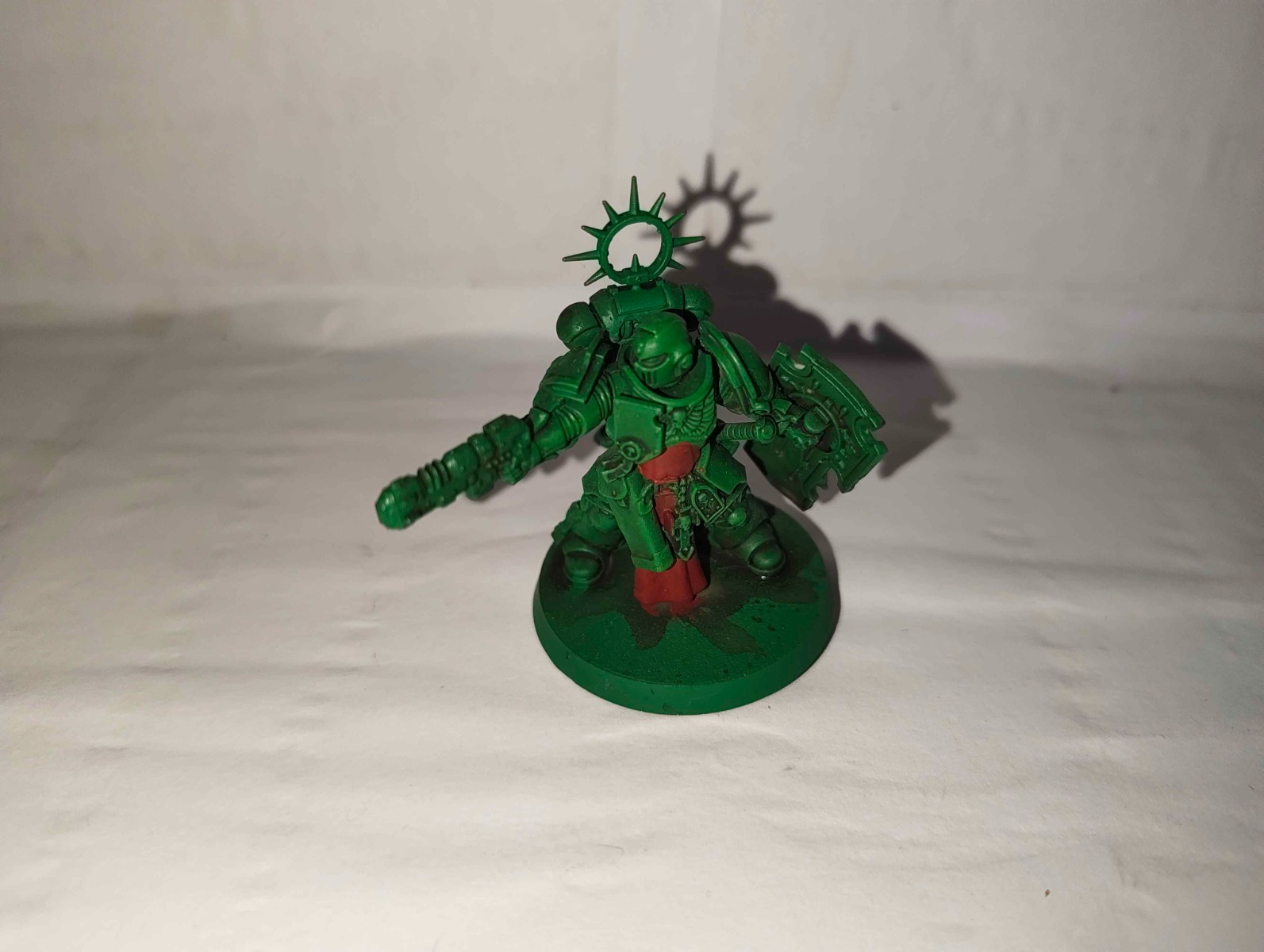 Warhammer Second hand - Assembled: Space Marines - Lieutenant with Storm Shield