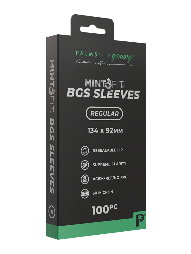 MintFit BGS Graded Card Sleeves - Regular 100pc