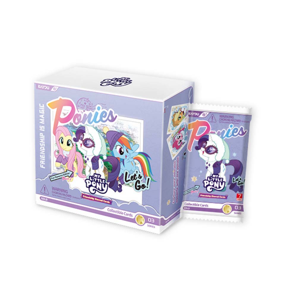 Kayou My Little Pony Friendship Eternal Fun Moments Foil Pack Series 3-Box