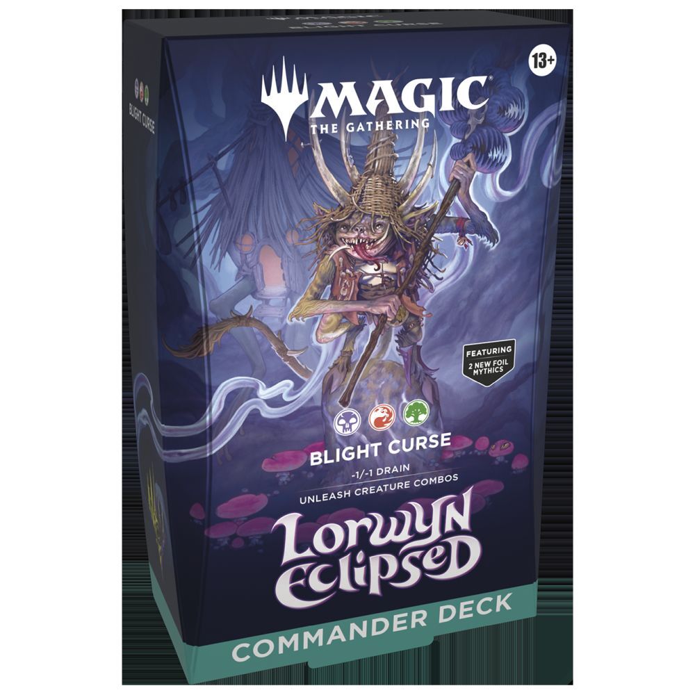 Magic Lorwyn Eclipsed - Blight Curse - Commander Deck