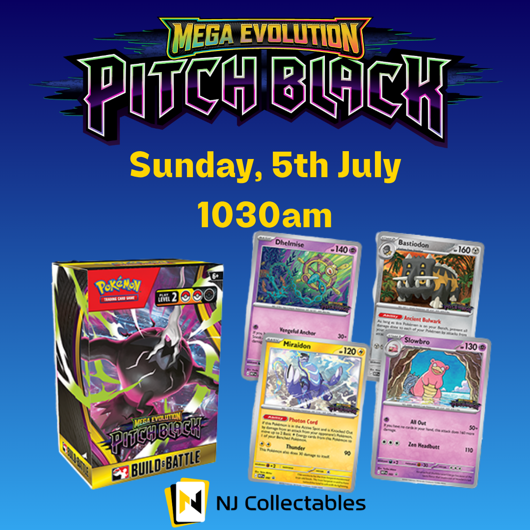 Pokemon Pitch Black Pre-Release - Sunday 5th July