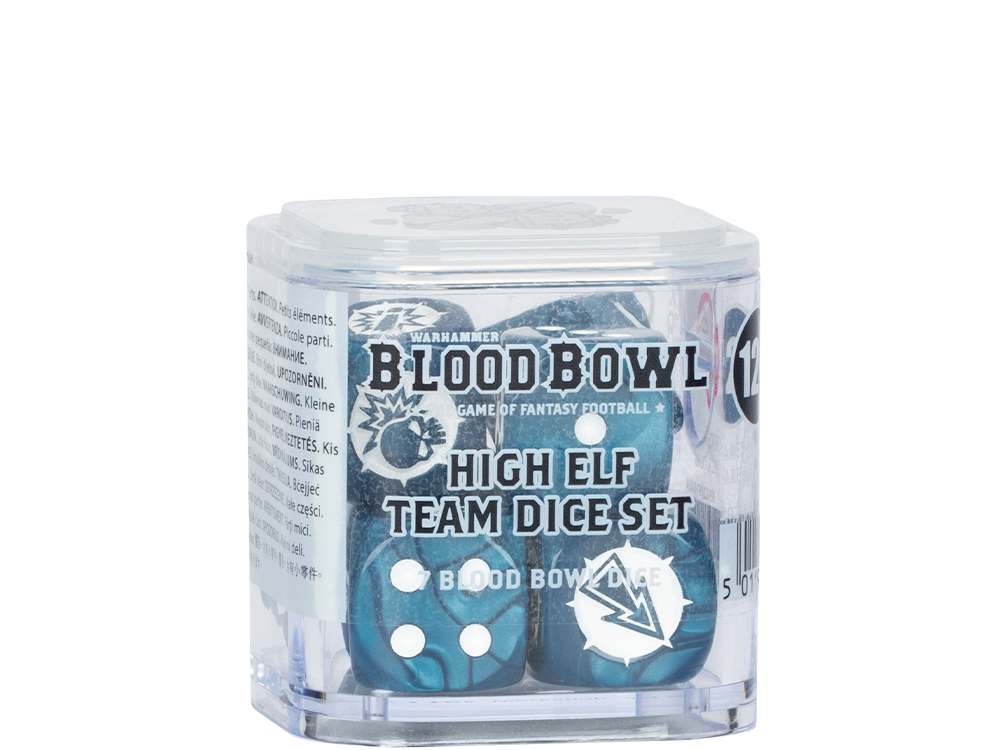 Blood Bowl: High Elf Team Dice Set