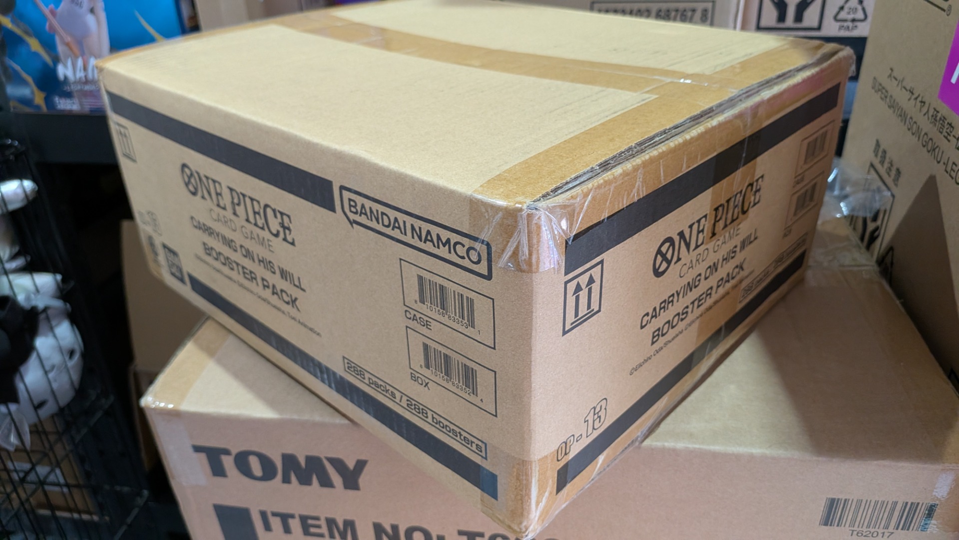 One Piece OP-13 Carrying on His Will Booster Box Case (Factory Sealed)