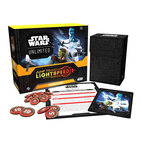 Star Wars Unlimited Jump to Lightspeed Prerelease Box