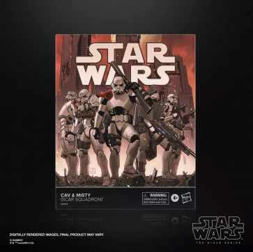 STAR WARS Black Series Misty & Cav (SCAR Squadron) Figure 2-Pack 