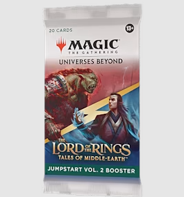 Magic the Gathering the Lord of the Rings Tales of Middle Earth Holiday Release Jumpstart Boosters Volume 2 Multipack (2 Boosters Per Pack)