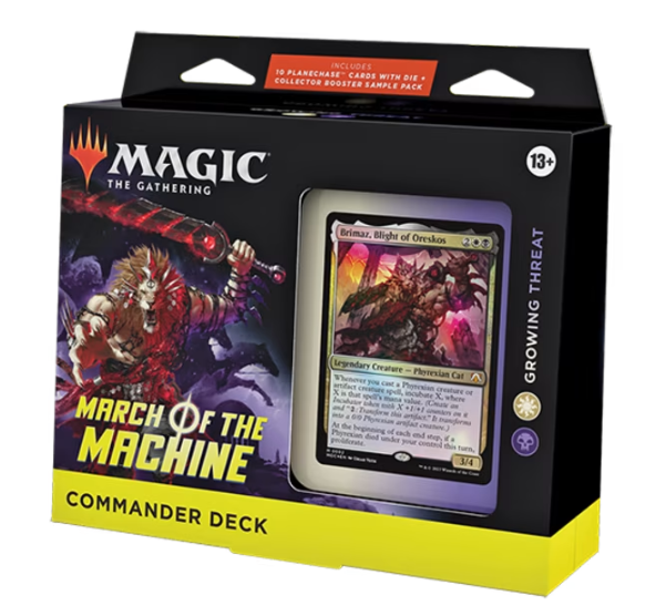 Magic the Gathering March of the Machine Commander Deck Growing Threat 