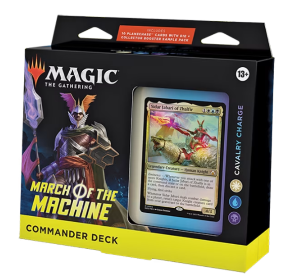 Magic the Gathering March of the Machine Commander Deck Cavalry Charge