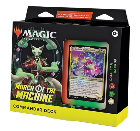Magic the Gathering March of the Machine Commander Deck Call For Backup