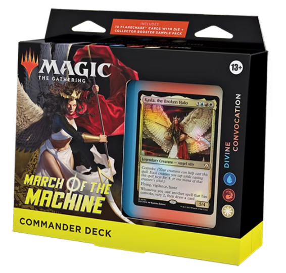 Magic the Gathering March of the Machine Commander Deck Divine Convocation