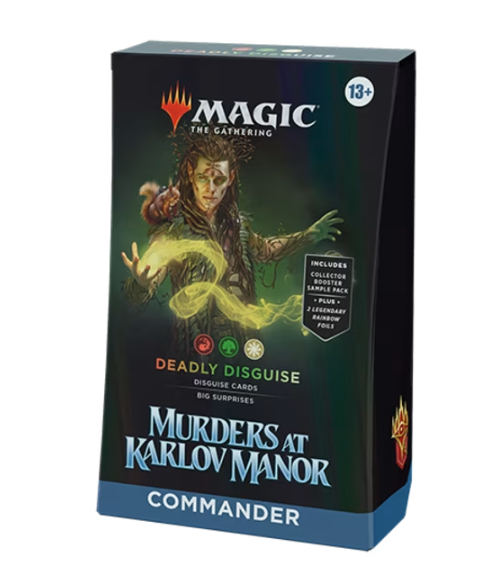 Magic Murders at Karlov Manor Commander Deck (single deck Deadly Disguise)