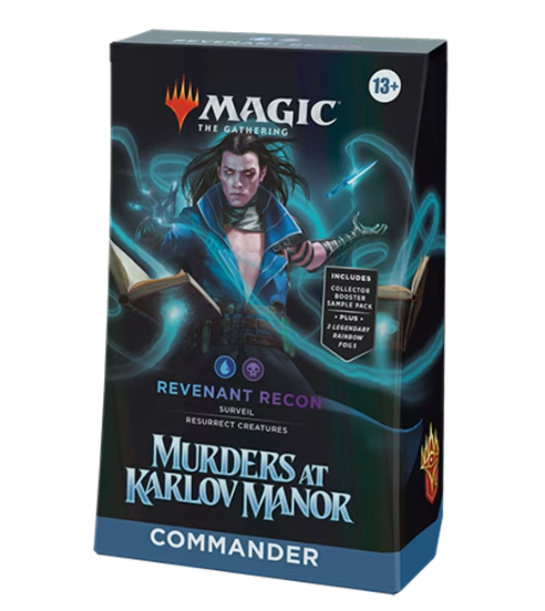 Magic Murders at Karlov Manor Commander Deck (single deck Revenant recon)