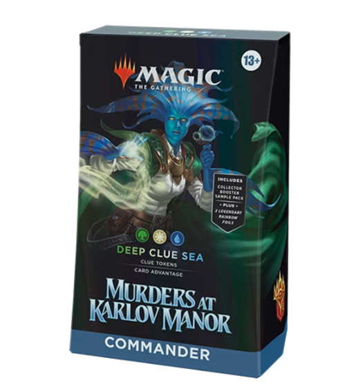 Magic Murders at Karlov Manor Commander Deck (single deck Deep Clue Sea)