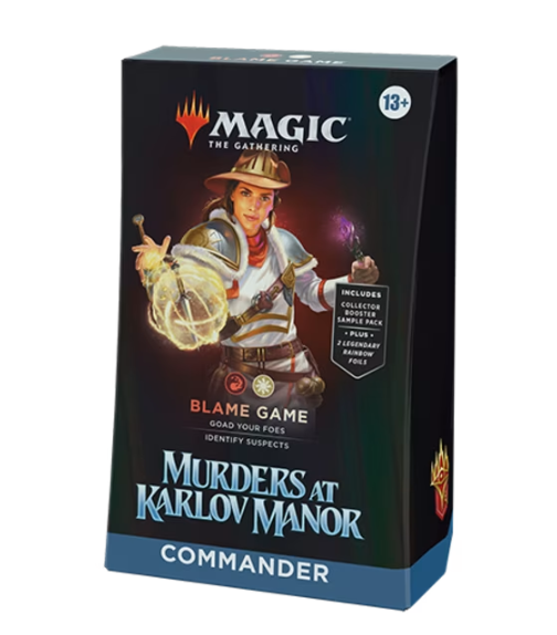 Magic Murders at Karlov Manor Commander Deck (single deck Blame Game)