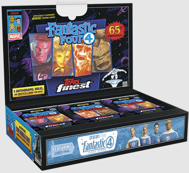 2026 Topps Finest Marvel Fantastic Four Hobby Box
