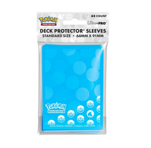 Ultra Pro Pokemon TCG Energy 65ct Deck Protector Sleeves Water Type