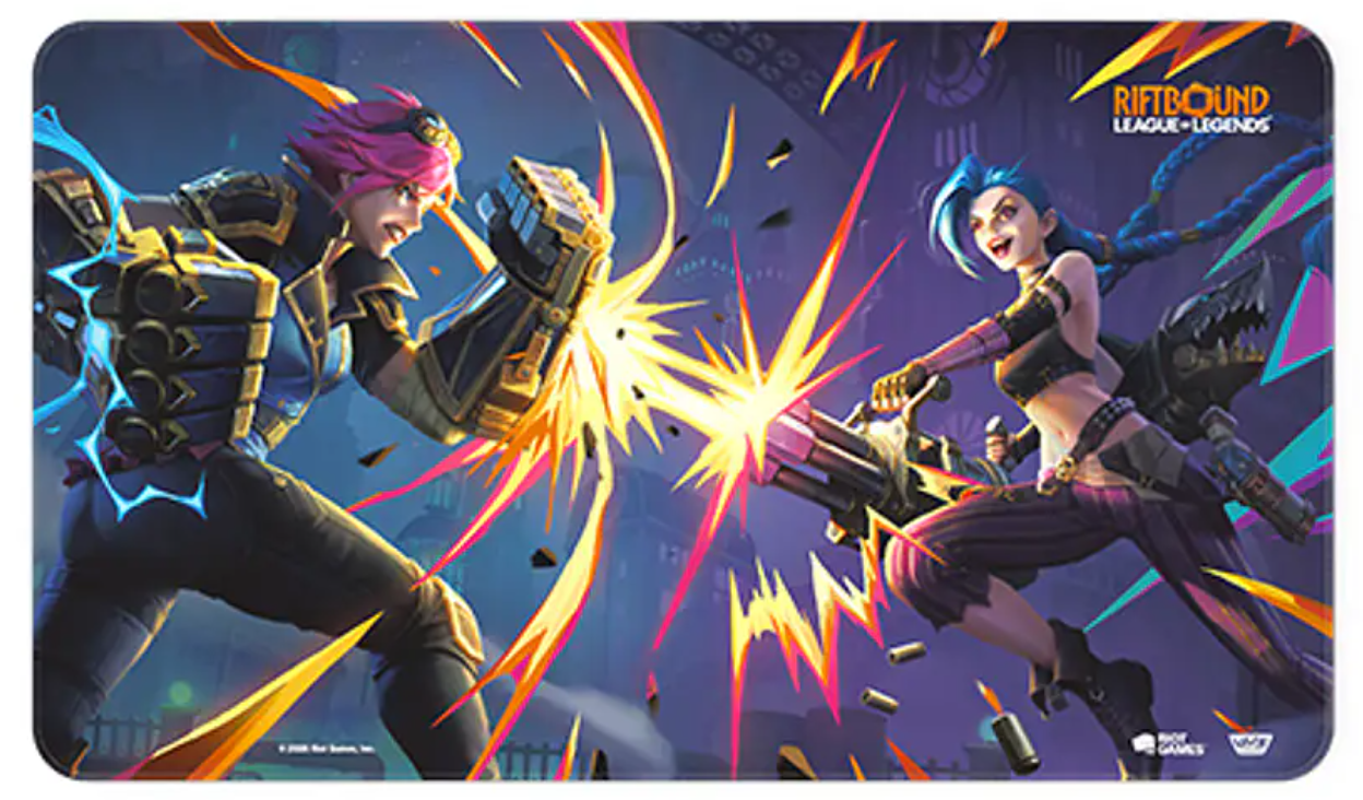 Riftbound: League of Legends TCG – Playmat – Vendetta: Vi vs Jinx