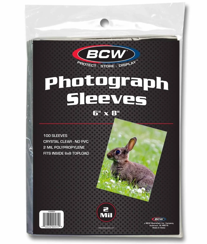 6x8 Photo Sleeves