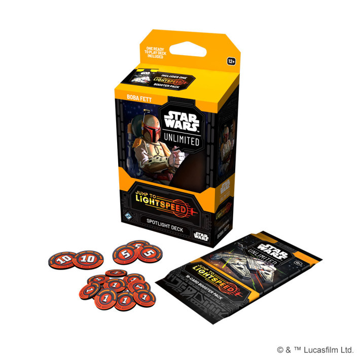 Star Wars Unlimited - Jump to Lightspeed Spotlight Deck - Boba Fett