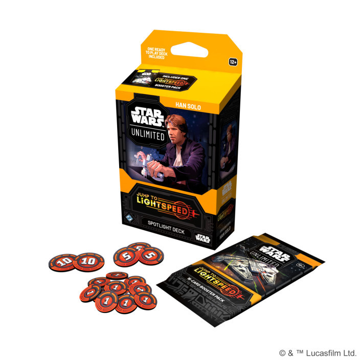 Star Wars Unlimited - Jump to Lightspeed Spotlight Deck - Han Solo